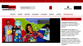 What Casadelasbatas.com website looked like in 2018 (6 years ago)