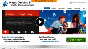 What Campaign.magicdesktop.com website looked like in 2018 (6 years ago)