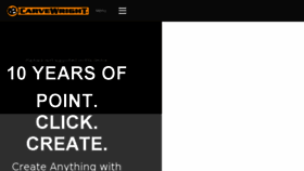 What Carvewright.com website looked like in 2018 (6 years ago)