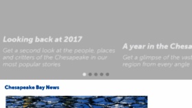 What Chesapeakebay.net website looked like in 2018 (6 years ago)