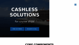 What Corecashless.com website looked like in 2018 (6 years ago)