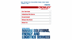 What Crowley.com website looked like in 2018 (6 years ago)
