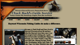 What Chuckroehlsguideservice.com website looked like in 2018 (6 years ago)
