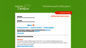 What Campus.district112.org website looked like in 2018 (6 years ago)