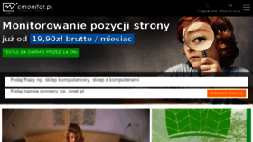 What Cmonitor.pl website looked like in 2018 (6 years ago)