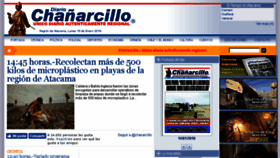 What Chanarcillo.cl website looked like in 2018 (6 years ago)