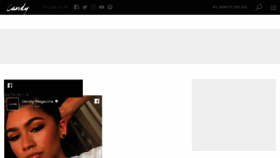 What Candymag.com website looked like in 2018 (7 years ago)
