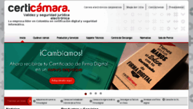 What Certicamara.com website looked like in 2018 (6 years ago)