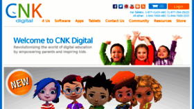 What Clicknkids.com website looked like in 2018 (6 years ago)