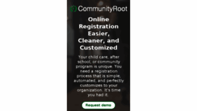 What Communityroot.com website looked like in 2018 (6 years ago)