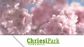 What Chriesipark.ch website looked like in 2018 (6 years ago)