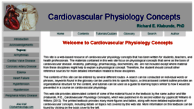 What Cvphysiology.com website looked like in 2018 (6 years ago)