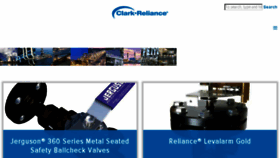 What Clarkreliance.com website looked like in 2018 (6 years ago)