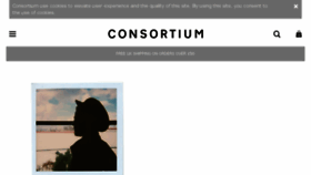 What Consortium.co.uk website looked like in 2018 (6 years ago)