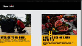 What Charbroil.com website looked like in 2018 (6 years ago)