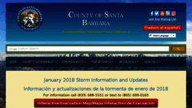 What Countyofsb.org website looked like in 2018 (6 years ago)