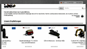 What Custombricks.de website looked like in 2018 (7 years ago)