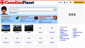 What Canadianplanet.net website looked like in 2018 (6 years ago)
