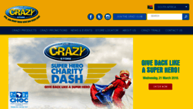 What Crazystore.co.za website looked like in 2018 (6 years ago)