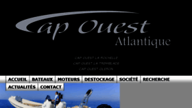 What Capouestatlantique.fr website looked like in 2018 (6 years ago)