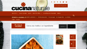 What Cucina-naturale.it website looked like in 2018 (6 years ago)