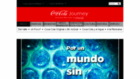 What Coca-colamexico.com.mx website looked like in 2018 (6 years ago)