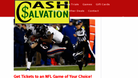 What Cashsalvation.com website looked like in 2018 (6 years ago)