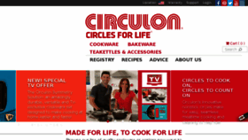 What Circulon.com website looked like in 2018 (6 years ago)