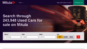 What Cars.mitula.my website looked like in 2018 (6 years ago)