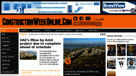 What Constructionweekonline.com website looked like in 2018 (6 years ago)