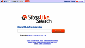 What Ca.siteslikesearch.com website looked like in 2018 (6 years ago)