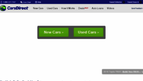 What Carsdirect.com website looked like in 2018 (6 years ago)