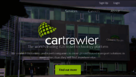 What Cartrawler.com website looked like in 2018 (6 years ago)