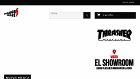What Chilangoskate.com website looked like in 2018 (6 years ago)