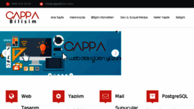 What Cappabilisim.com website looked like in 2018 (6 years ago)