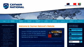 What Caymannational.com website looked like in 2018 (6 years ago)