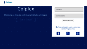What Colplex.com website looked like in 2018 (6 years ago)