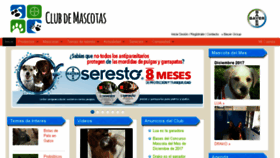 What Clubmascotas.cl website looked like in 2018 (6 years ago)