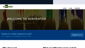What Cdn.adkreator.com website looked like in 2018 (6 years ago)