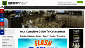 What Countertopspecialty.com website looked like in 2018 (6 years ago)