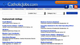 What Catholicjobs.com website looked like in 2018 (6 years ago)