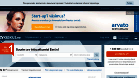 What Cvkeskus.ee website looked like in 2018 (6 years ago)
