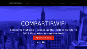 What Compartirwifi.com website looked like in 2018 (6 years ago)