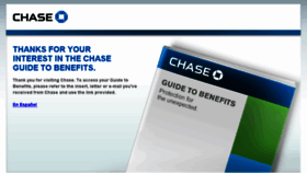 What Chasebenefits.com website looked like in 2018 (6 years ago)
