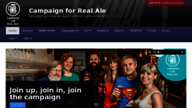 What Camra.org.uk website looked like in 2018 (6 years ago)