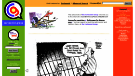 What Cartoonistgroup.com website looked like in 2018 (6 years ago)