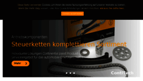 What Contitech.de website looked like in 2018 (6 years ago)