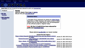 What Convivea.com website looked like in 2018 (6 years ago)