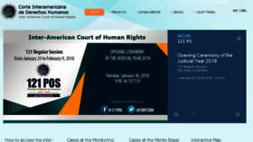 What Corteidh.or.cr website looked like in 2018 (7 years ago)