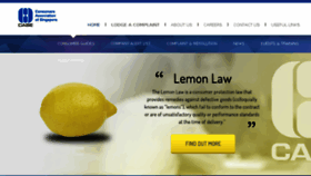 What Case.org.sg website looked like in 2018 (7 years ago)